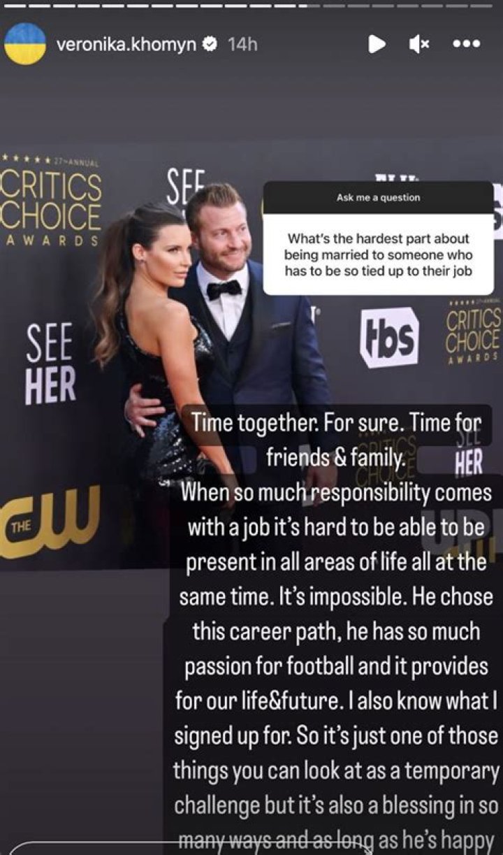 
Know Veronika Khomyn's Sexy Football Coach Boyfriend Sean Mcvay's Net Worth, Salary, Contract Details and Lifestyle