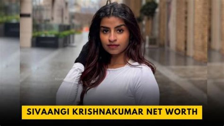 Sivaangi Krishnakumar net worth, income and estimated earnings of Youtuber channel