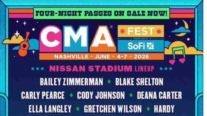 The Country Music Association Announces The Lineup For CMA Fest 2022